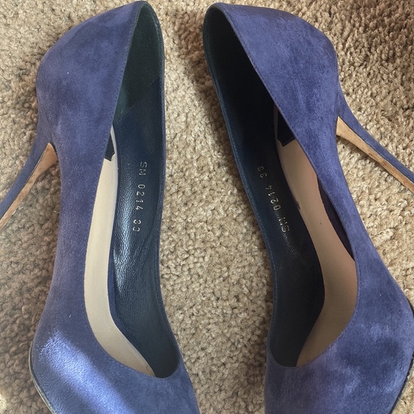 Christian Dior suede blue pumps - Picture 10 of 12